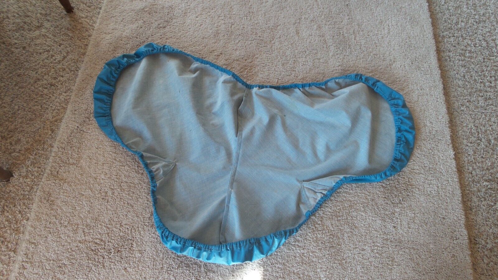 English Saddle Dust Cover - Blue - Fresh Stock Dated December 2025