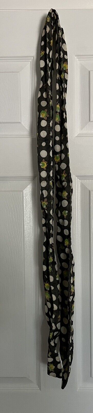 Vintage 70s Chessa Davis Boho Maxi Skirt Flowers Polka Dots Lace Size ? Belt - Fresh Stock Dated March 2026