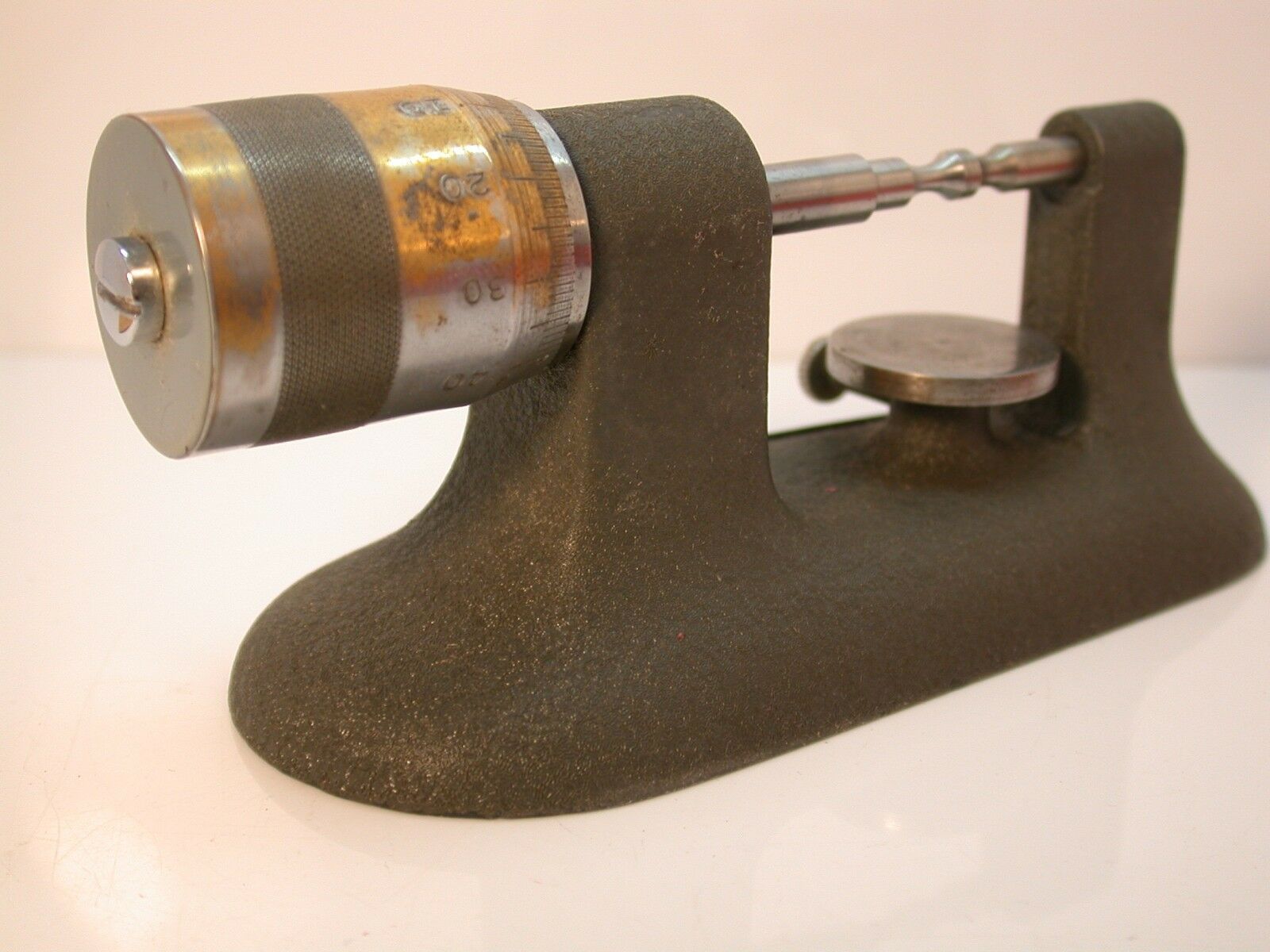 C & E Marshall Bench Micrometer With Gauge in with Original Instructions - 25C - Fresh Stock Dated February 2026