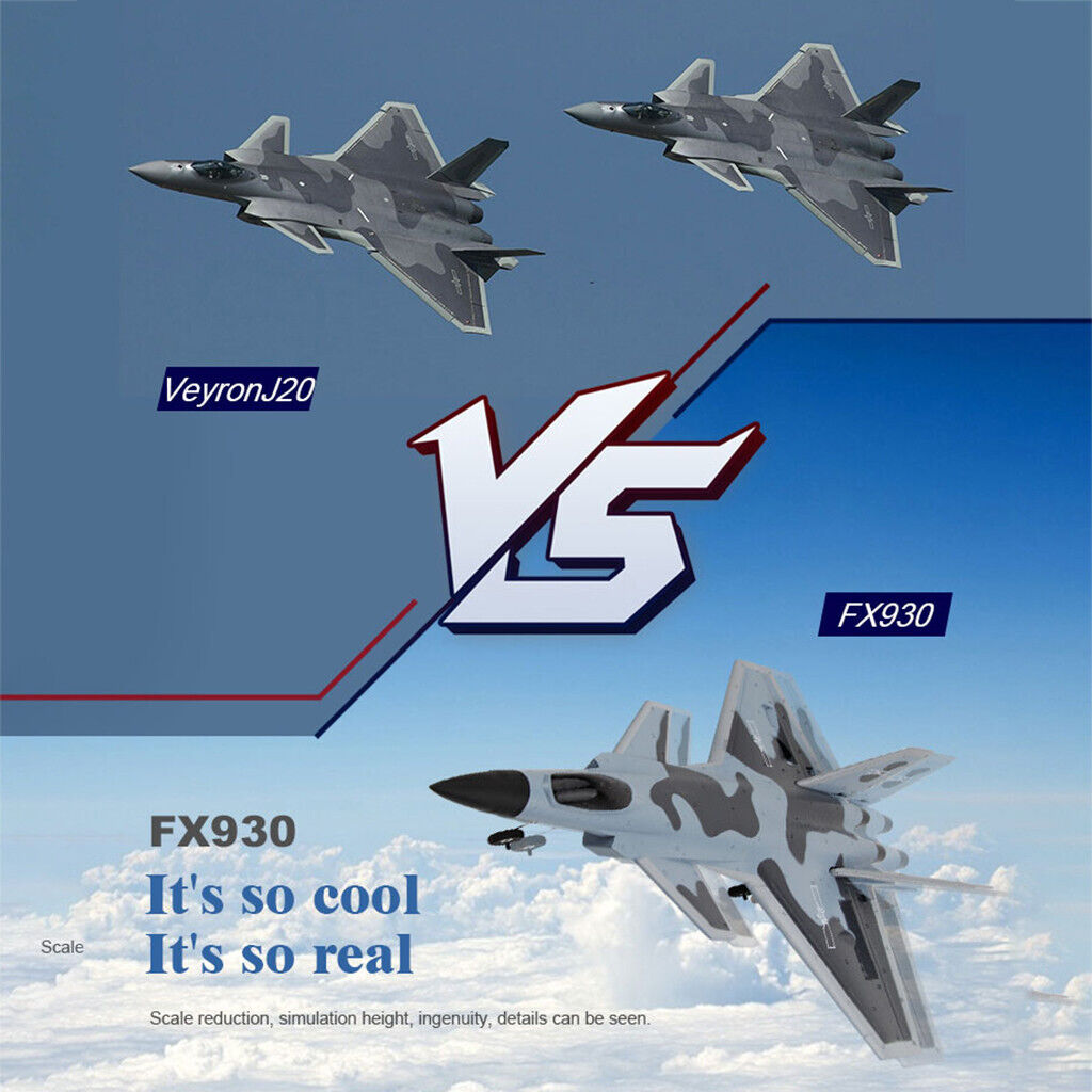 FX930 Remote-Controlled Glider Fixed-Wing Model Aircraft Toy Foam Aircraft Toy - Fresh Stock Dated February 2026