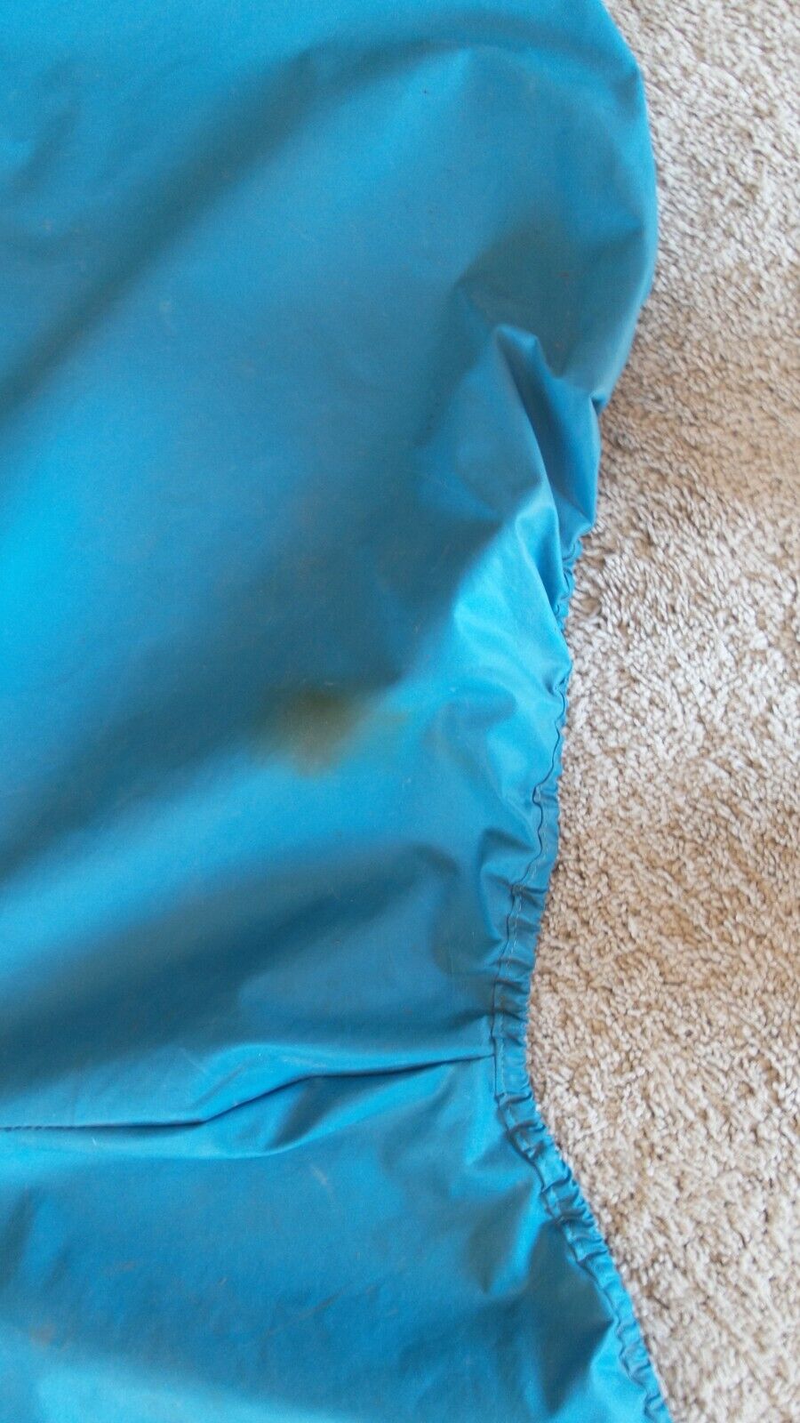 English Saddle Dust Cover - Blue - Fresh Stock Dated December 2025