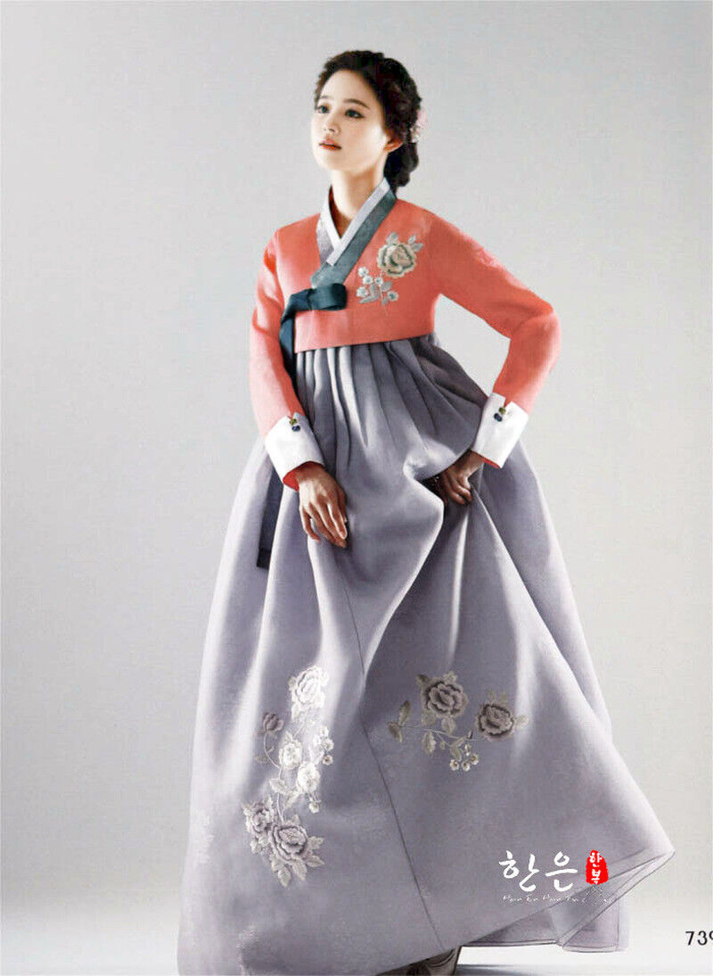 South Korea Imported The Latest Hanbok / Wedding Hanbok Hand Embroidery Fine - Fresh Stock Dated March 2026