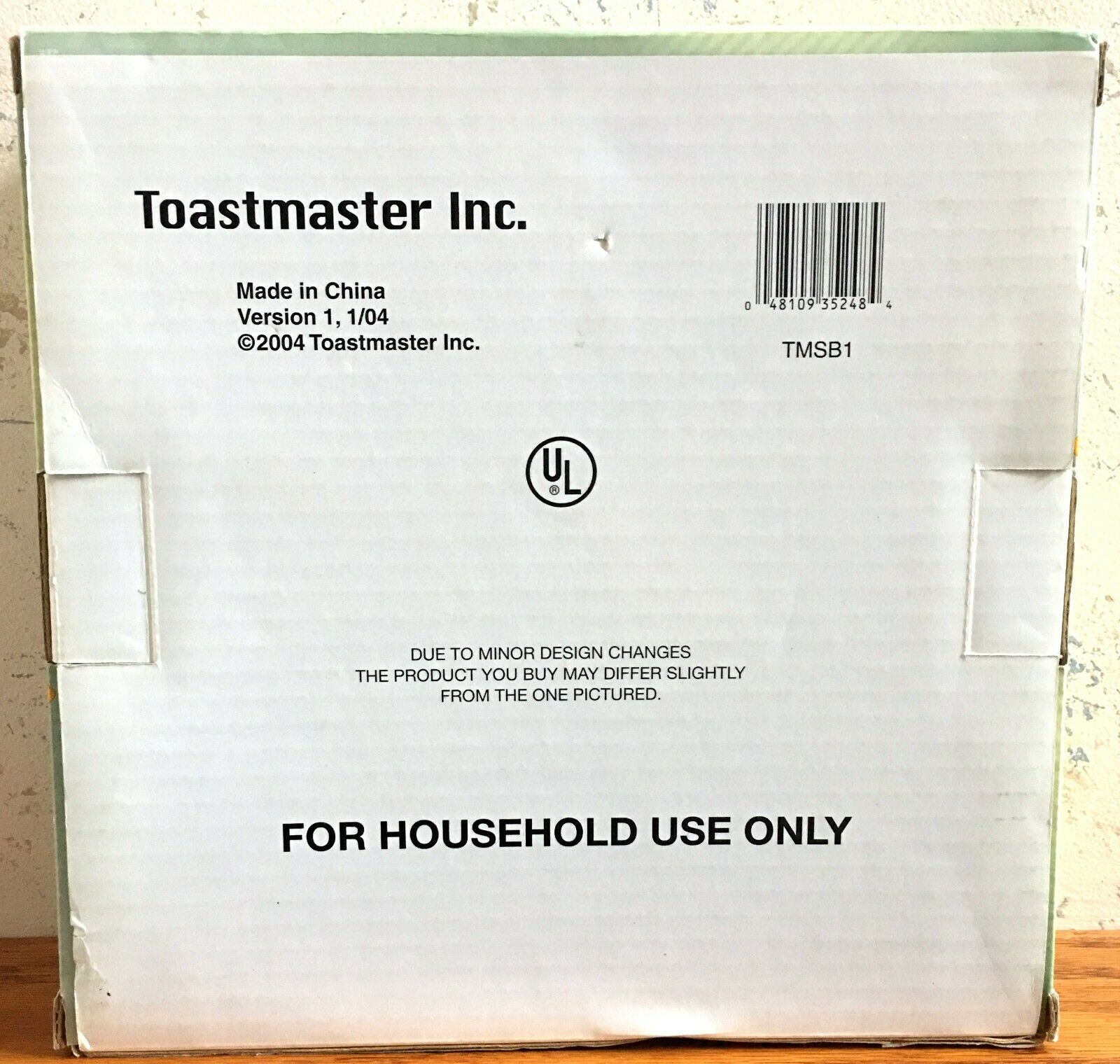 Toastmaster Basic Electric Burner TMSB1 Adjustable Temperature New Open Box - Fresh Stock Dated February 2026