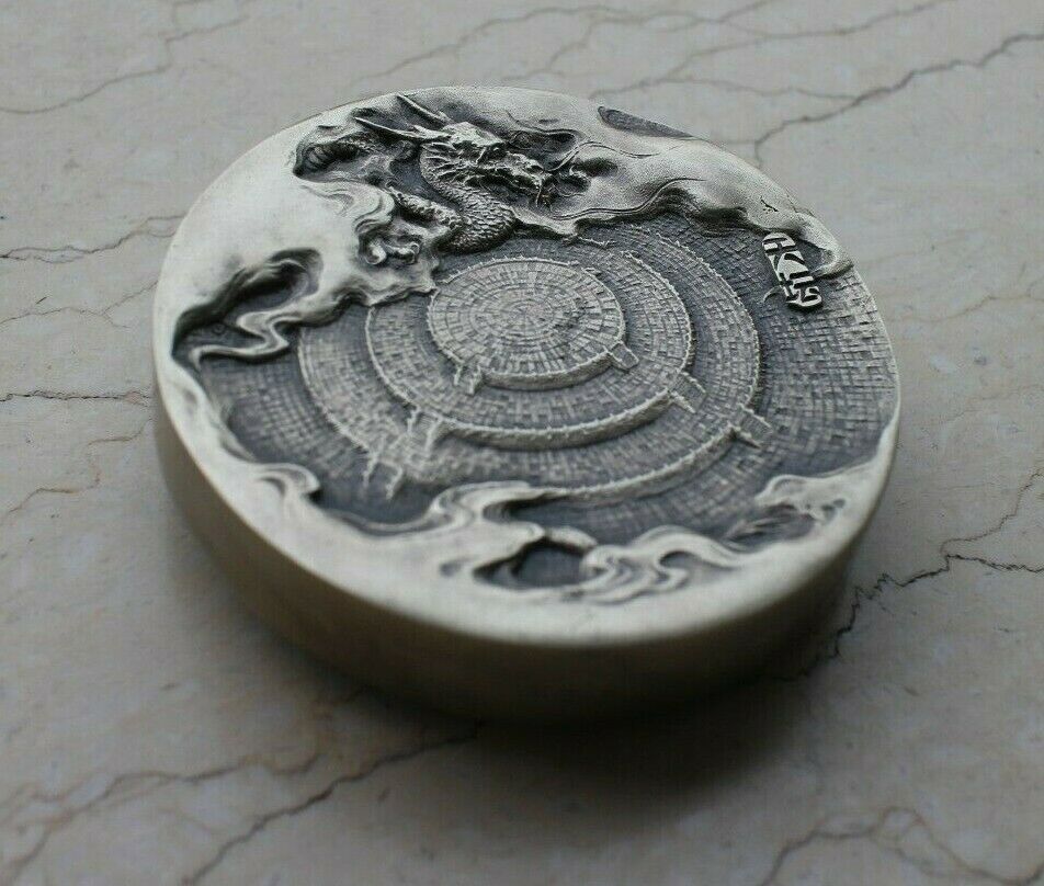 China 2018 60mm Paktong Medal - Temple of Heaven - Fresh Stock Dated February 2026