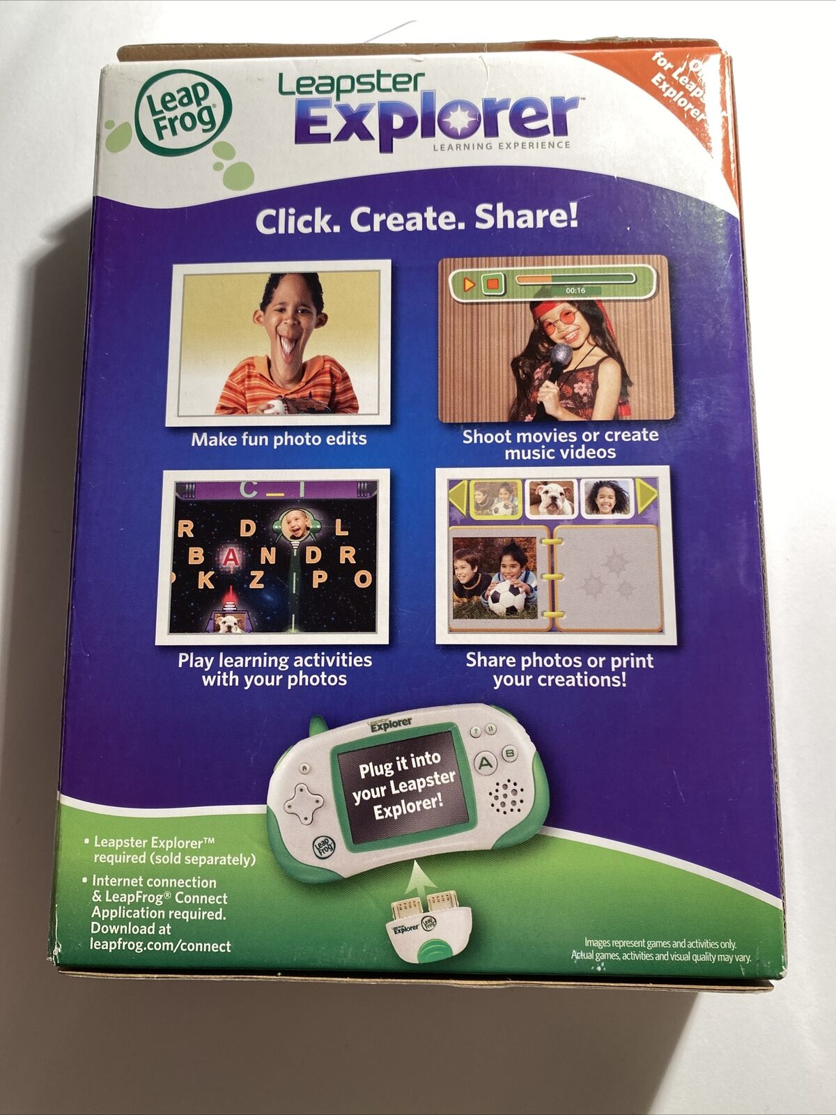 Leap Frog Leapster Explorer Camera & Video Recorder Accessory Brand New in Box - Fresh Stock Dated February 2026