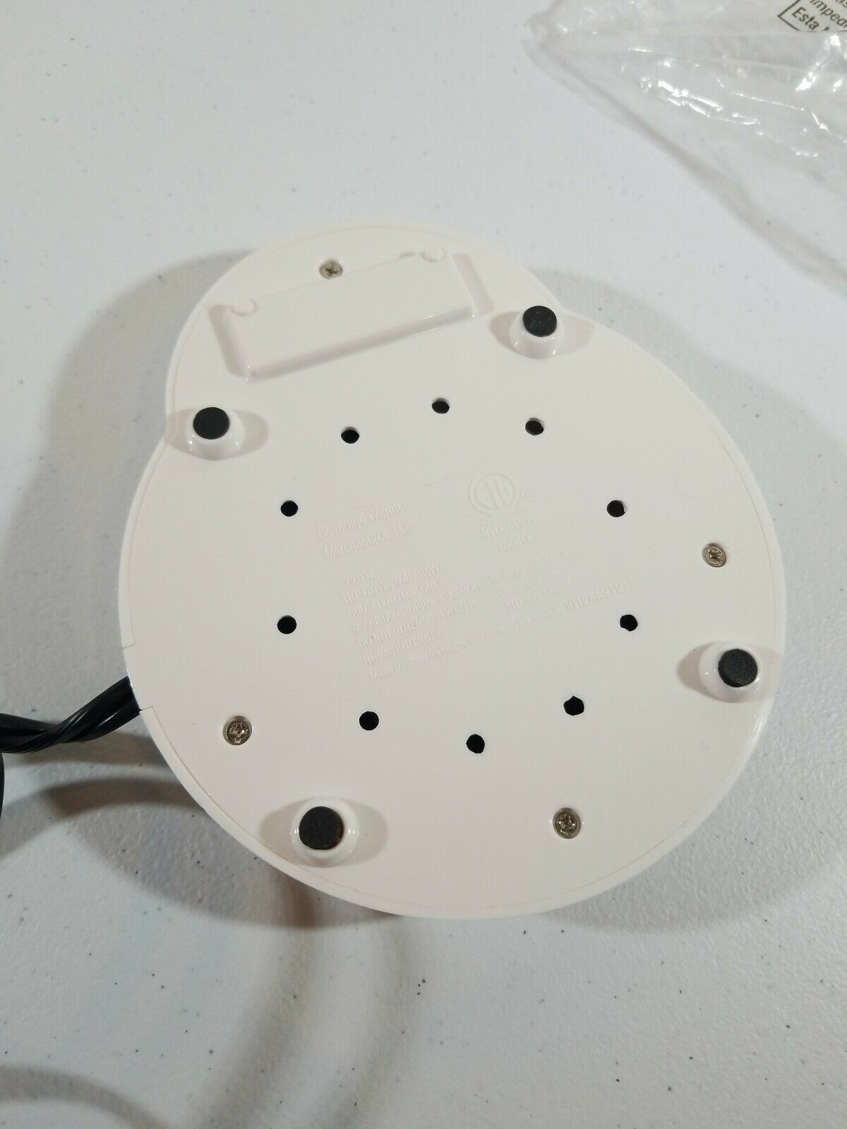 New White Intertek Electric Beverage Warmer - Open Box - Stylish For Home/Office - Fresh Stock Dated February 2026