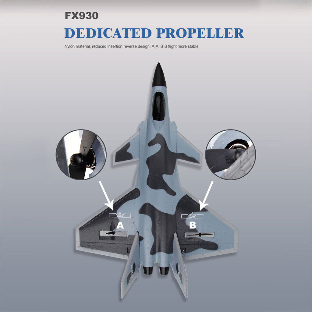 FX930 Remote-Controlled Glider Fixed-Wing Model Aircraft Toy Foam Aircraft Toy - Fresh Stock Dated February 2026