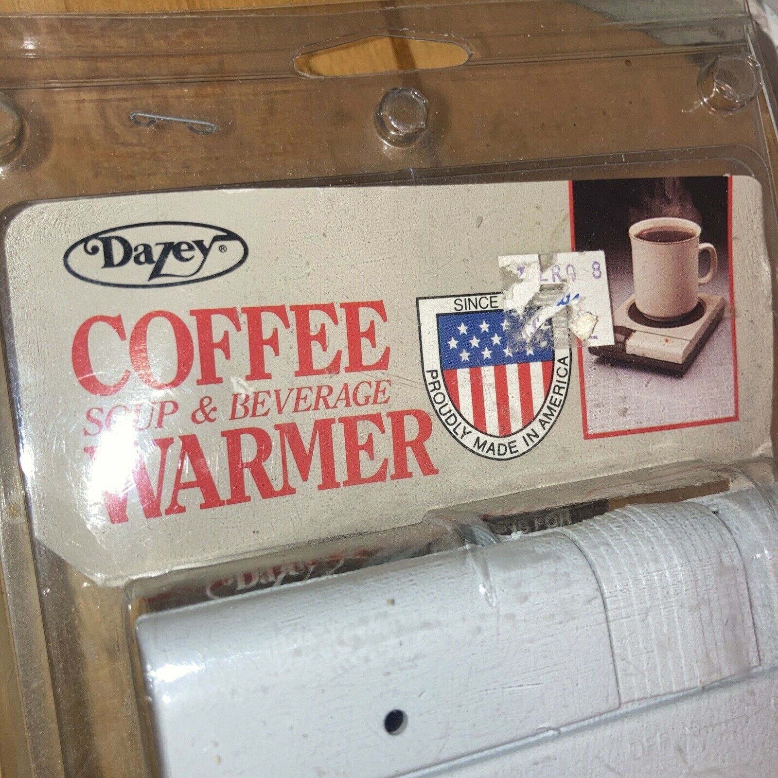 Vintage 1985 DAZEY Coffee & Beverage Warmer CW-10 Proudly Made In 🇺🇸 - Fresh Stock Dated February 2026