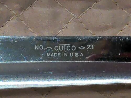 3 CUTCO Knives with Wall Mount Holder No. 22, 23, 24 Brown Handles - Fresh Stock Dated December 2025