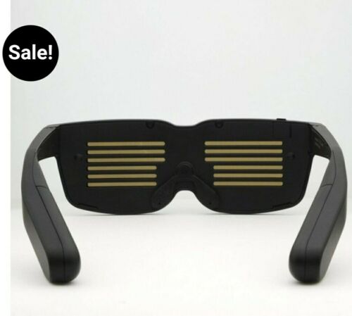 MAR SALE ! Chemion customizable led glasses for parties, clubs, NYE, festivals - Fresh Stock Dated December 2025