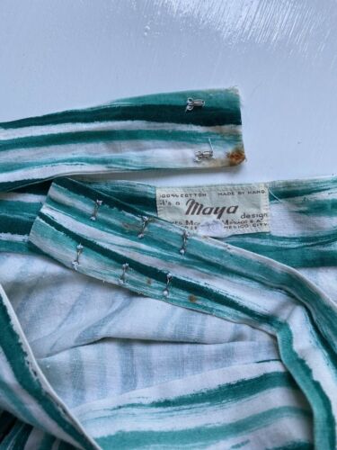 maya de Mexico 1950s hand-painted circle skirt size 14 - Fresh Stock Dated February 2026