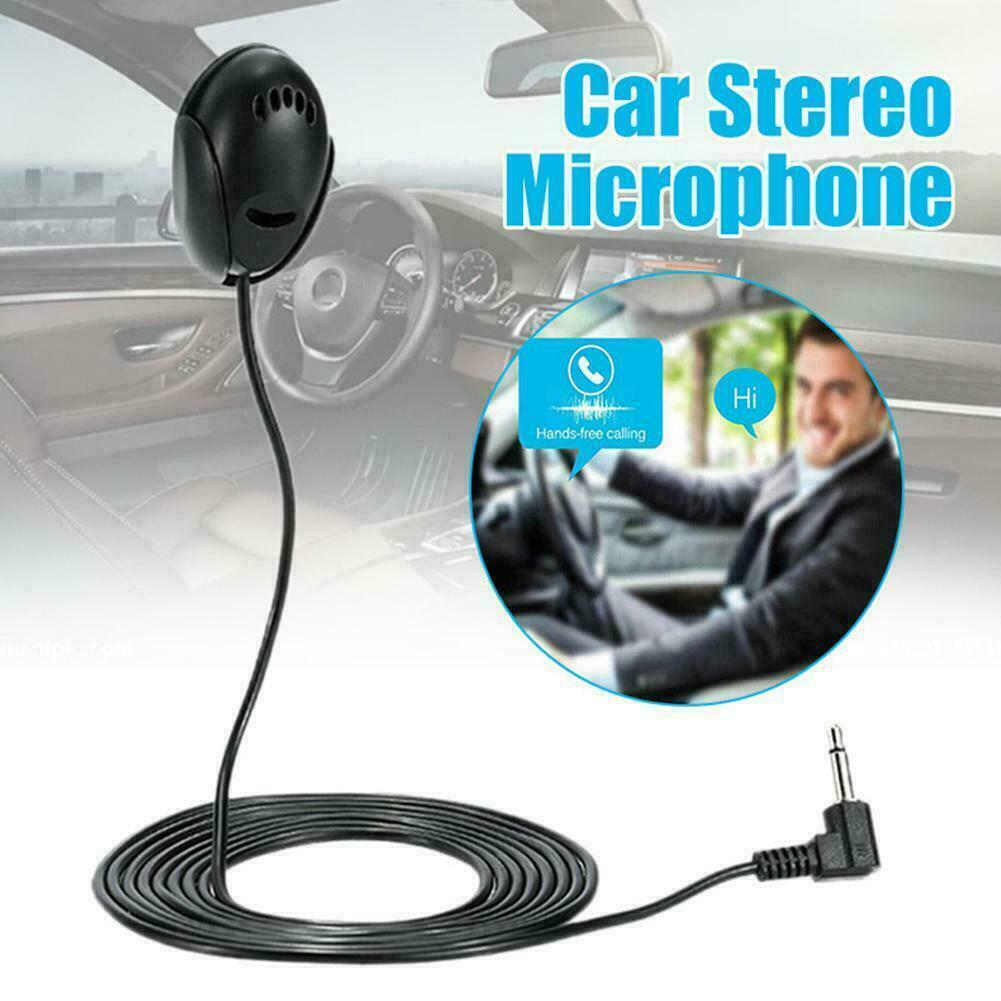 3.5mm Microphone For Car Stereo Audio GPS Bluetooth-compatible Mic - Fresh Stock Dated February 2026