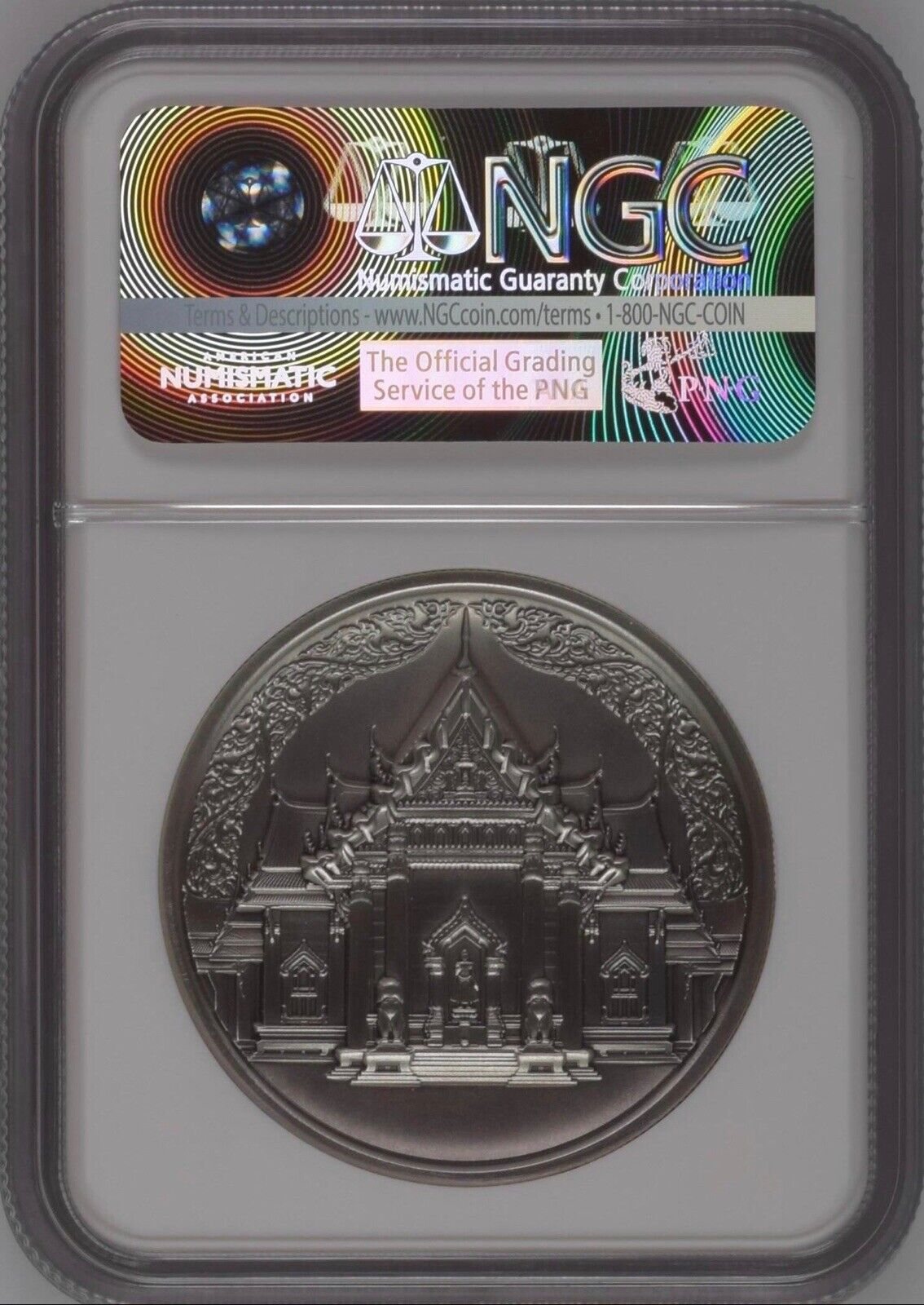 NGC MS70 2018 Thailand World Stamp expo Antique Silver Elephant Medal 60gram - Fresh Stock Dated February 2026
