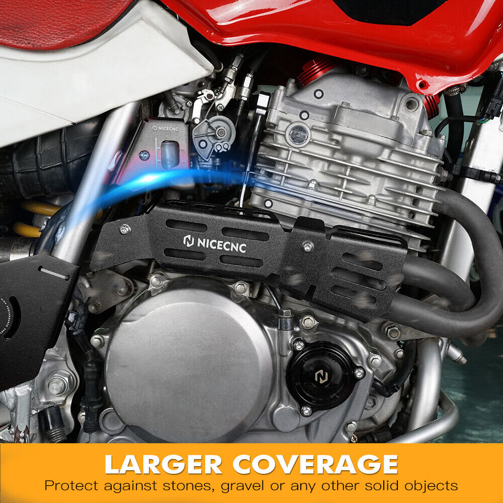 Billet Pipe Heat Shield Cover Guard For Honda XR650L 1993-2022 XR 650L 2023 2024 - Fresh Stock Dated February 2026