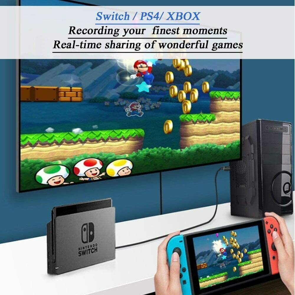 Audio Video Capture Card - HDMI to USB 2.0 - High Definition 1080p 30fps Record - Fresh Stock Dated February 2026