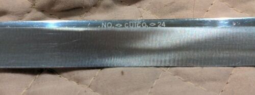 3 CUTCO Knives with Wall Mount Holder No. 22, 23, 24 Brown Handles - Fresh Stock Dated December 2025