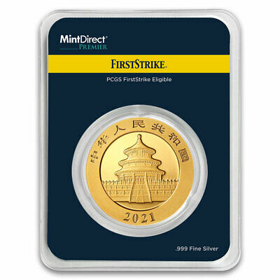 2021 China 30 gram Gold Panda (MD® Premier + PCGS FS Single) - SKU#218286 - Fresh Stock Dated February 2026