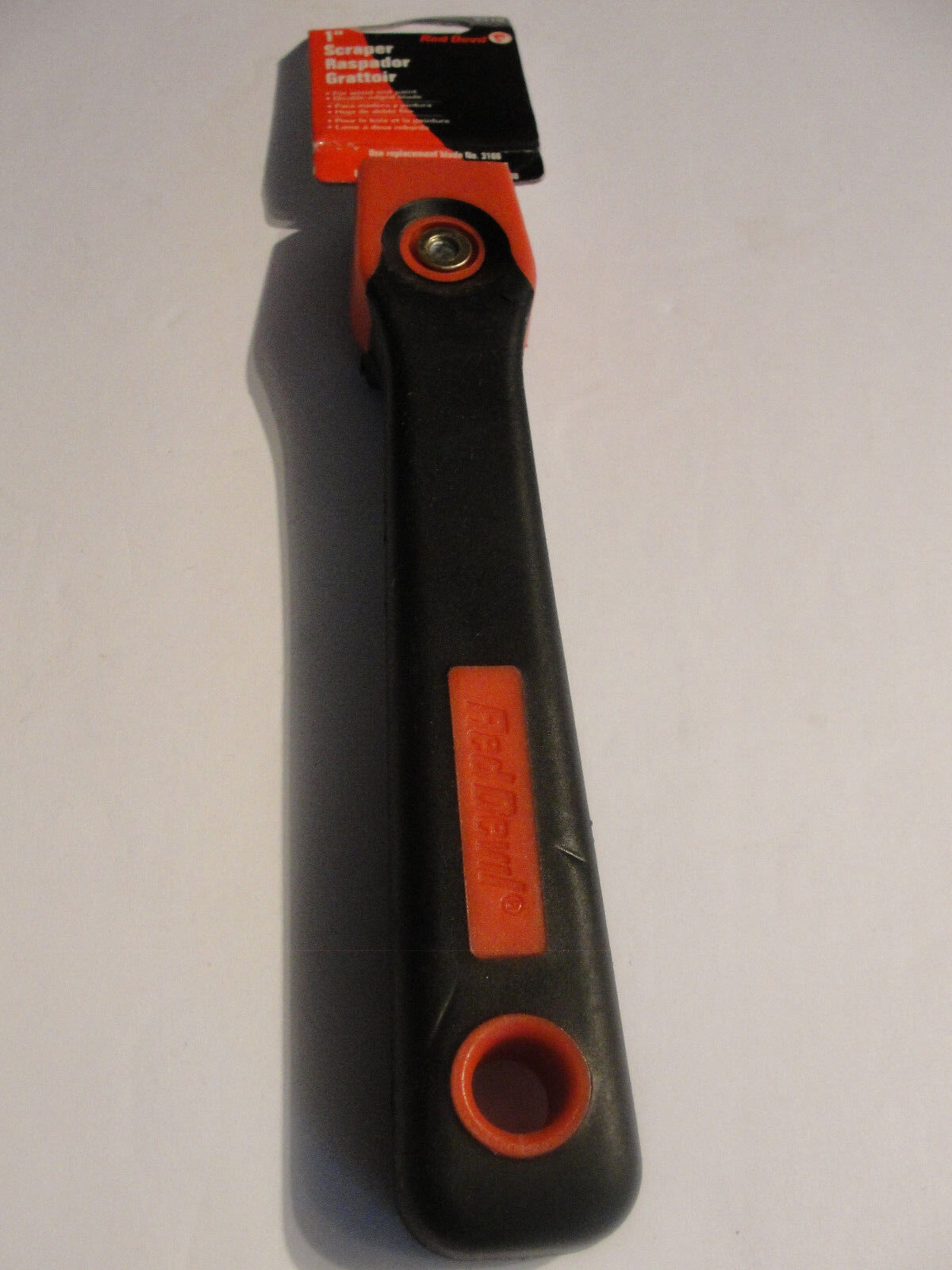 NEW Red Devil 3110 1-Inch Double-Edge Scraper - Fresh Stock Dated February 2026