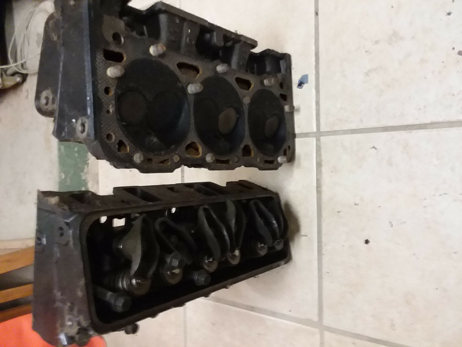 Pair GM 4.3 Marine 772 Heads Less than 400 hours Complete assembled with Rockers - Fresh Stock Dated February 2026