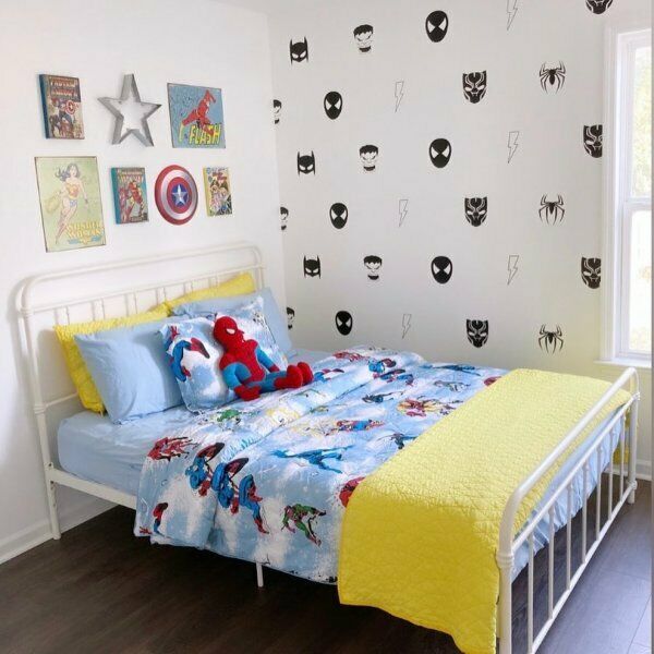 Pottery barn Marvel Super hero PILLOW Sham Cover Euro spider-man gift holiday - Fresh Stock Dated February 2026