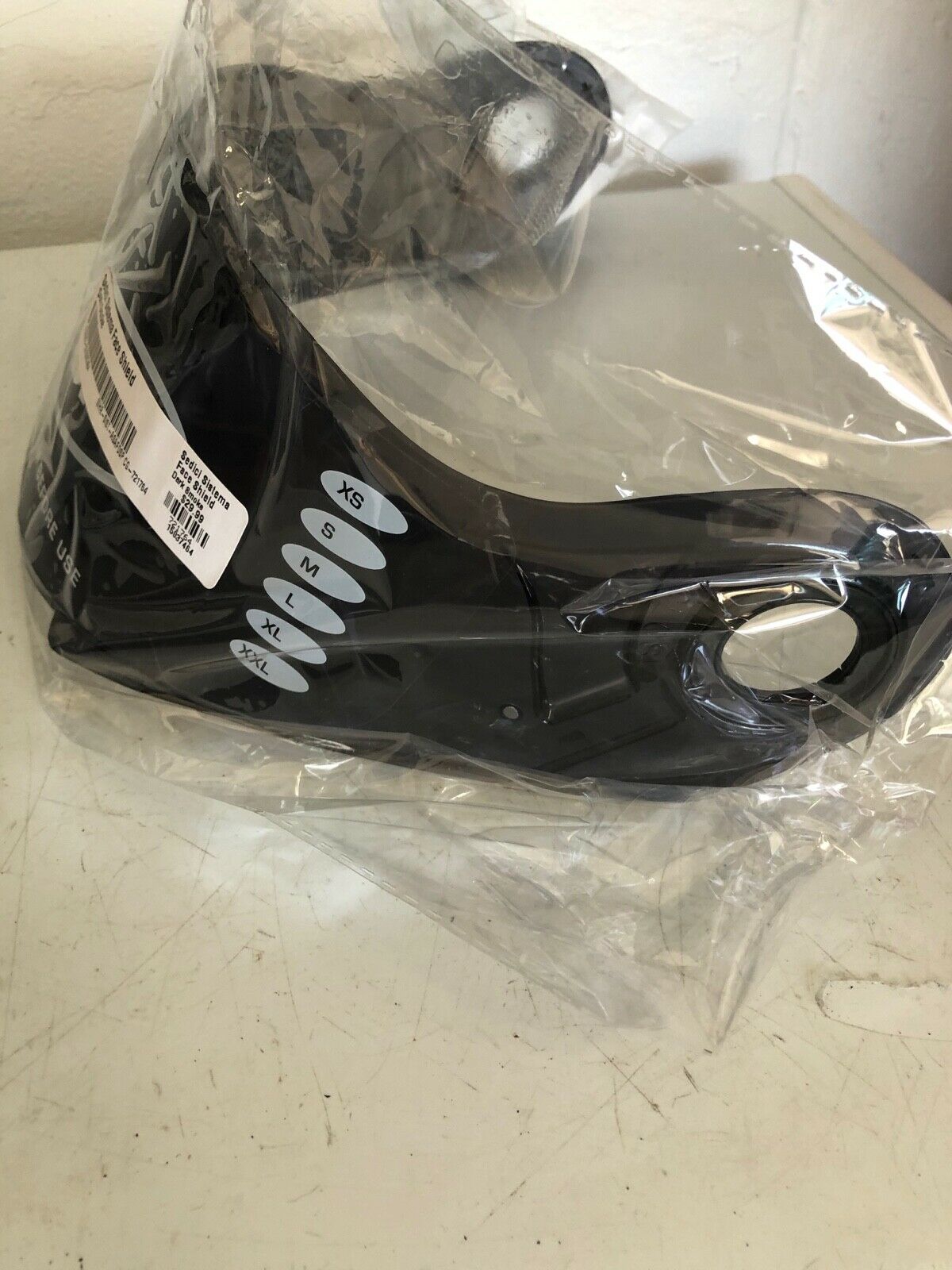 SEDICI SISTEMA FACE SHIELD DARK SMOKE - Fresh Stock Dated February 2026