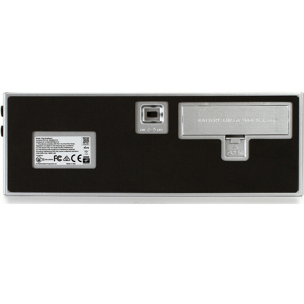 IK Multimedia iRig BlueBoard Wireless MIDI Pedalboard Controller for iOs and Mac - Fresh Stock Dated February 2026