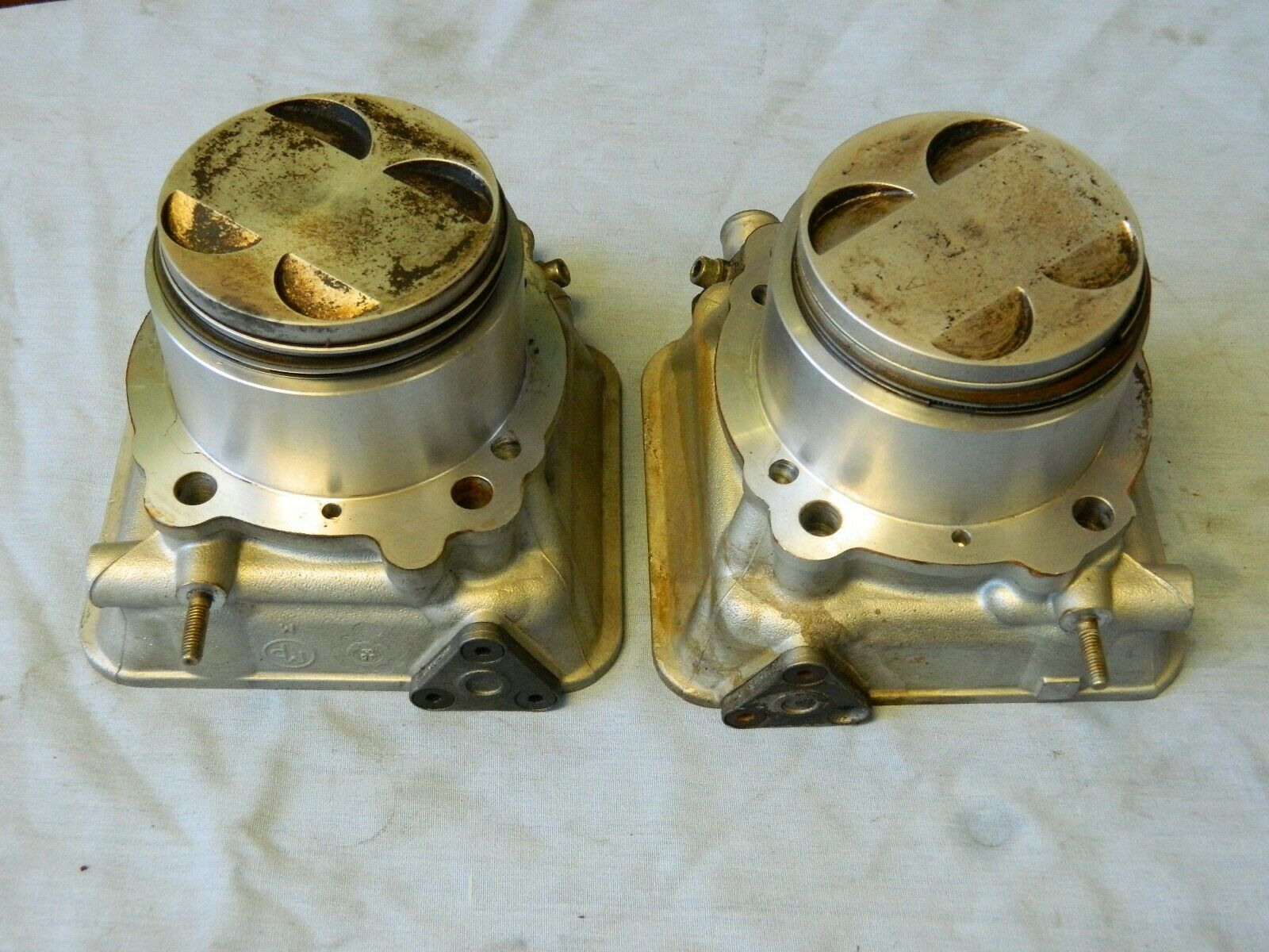 Ducati 748 Front and Rear Cylinders with Pistons - Fresh Stock Dated February 2026
