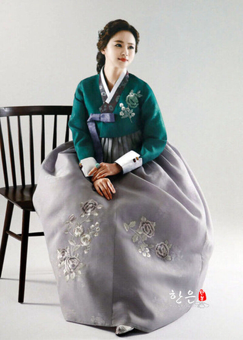 South Korea Imported The Latest Hanbok / Wedding Hanbok Hand Embroidery Fine - Fresh Stock Dated March 2026