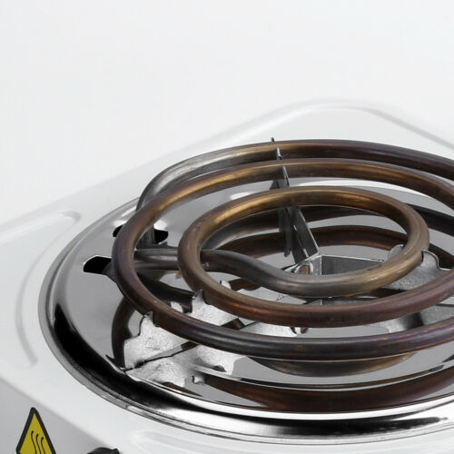 500W-1500W Portable Electric Single Burner Hot Plate Kitchen Stove Dorm Cooktop - Fresh Stock Dated December 2025