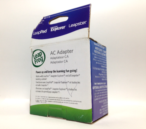 Leap Frog 690-11213 9V AC Adapter For Leap Frog and Leapster Explorer - Fresh Stock Dated February 2026