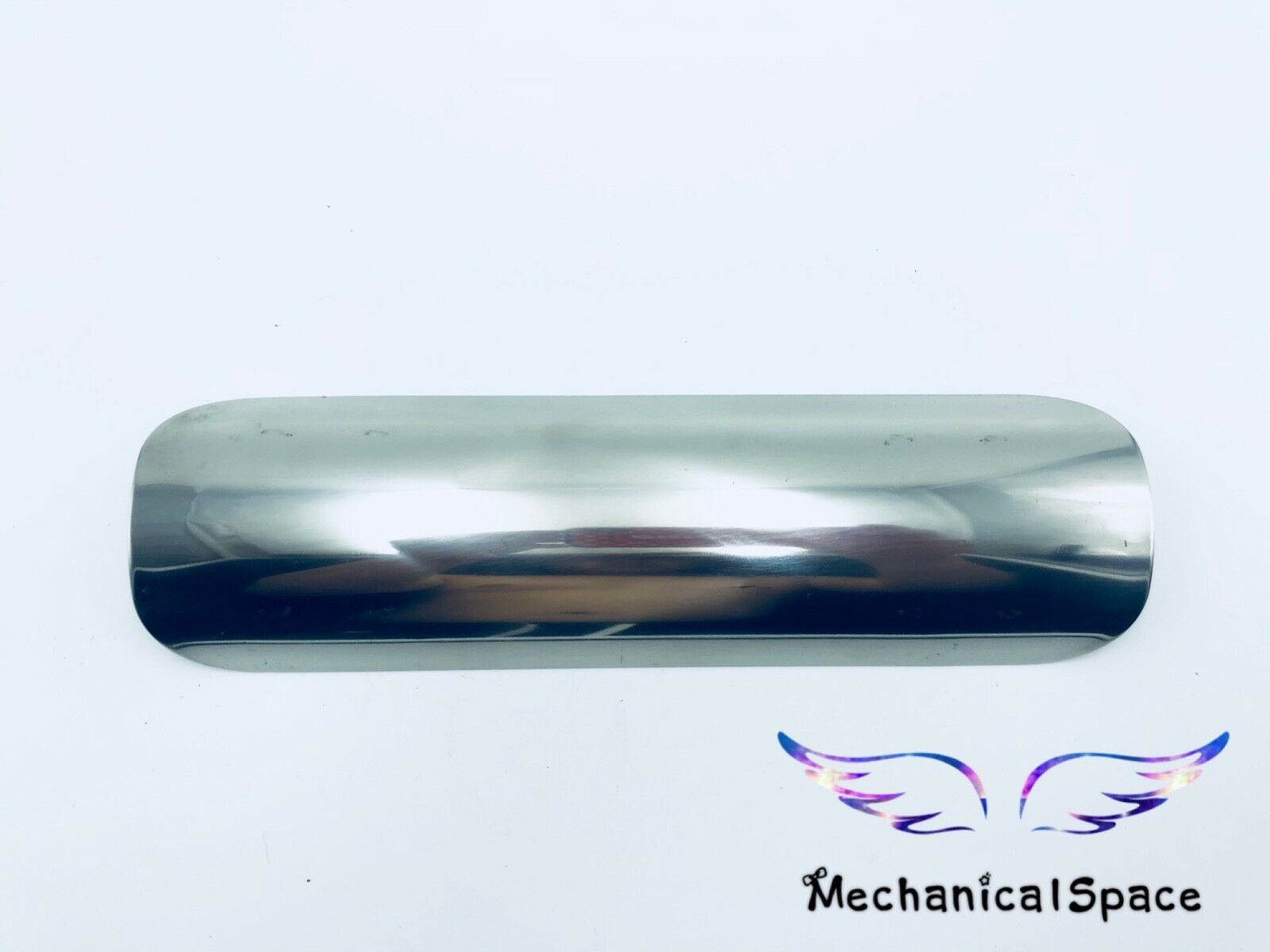 Universal Chrome Exhaust Muffler Pipe Heat Shield Cover Heel Guard Motorcycle - Fresh Stock Dated February 2026