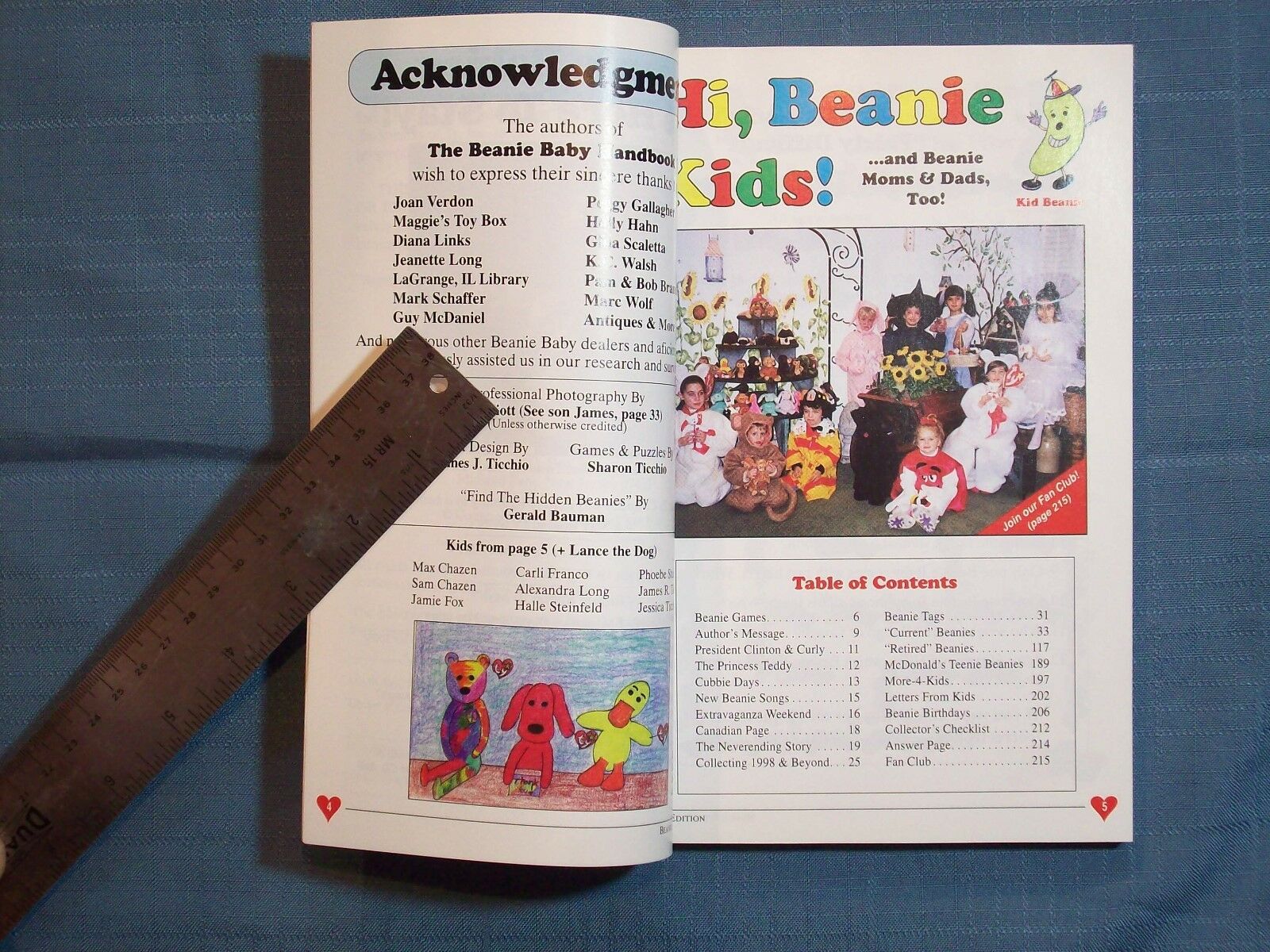 BEANIE BABY HANDBOOK 1998 EDITION BY LES & SUE FOX LYRICS TO THE NEW BEANIE BABY - Fresh Stock Dated December 2025