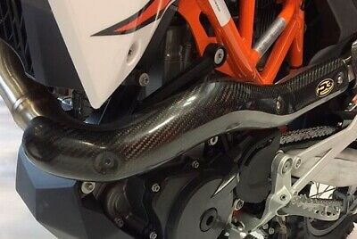 P3 Stock Exhaust Heat Shield For KTM 690 Enduro SMC 08-16 201082 - Fresh Stock Dated February 2026