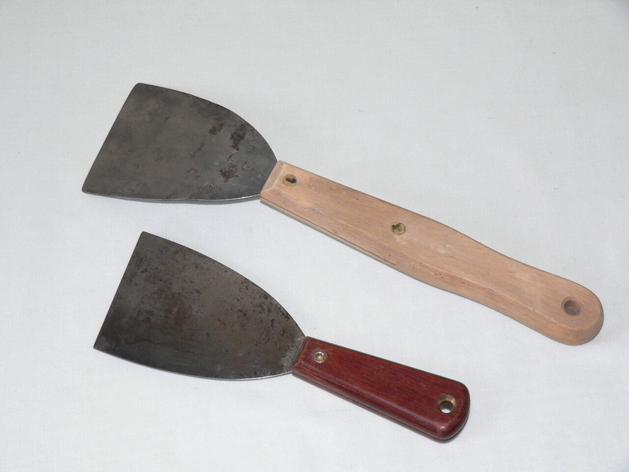 Lot of 2 Burn off Scrapers = 3