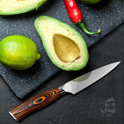 TUO Paring Knife Peeling Knife High Carbon German Stainless Steel Phoenix Series - Fresh Stock Dated December 2025