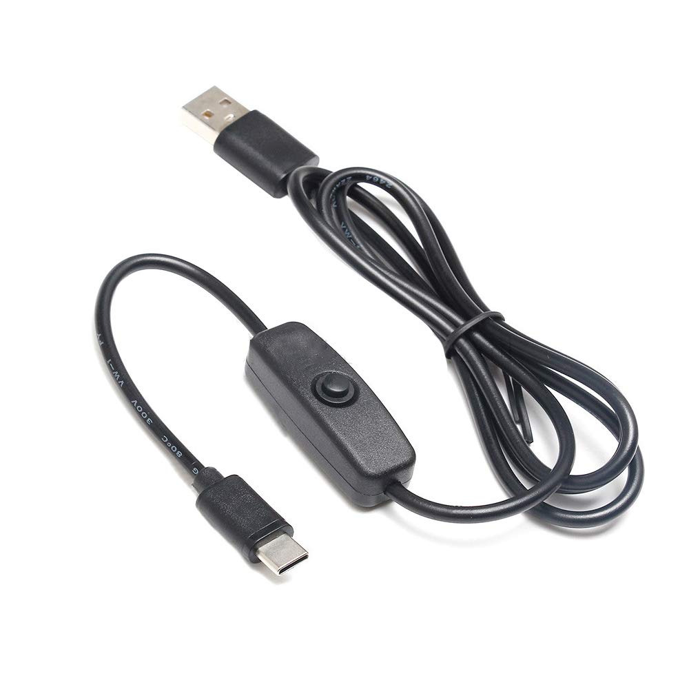 FBHDZVV Power USB Switch Type-C Cable for Raspberry Pi 4, Replacement for... - Fresh Stock Dated February 2026