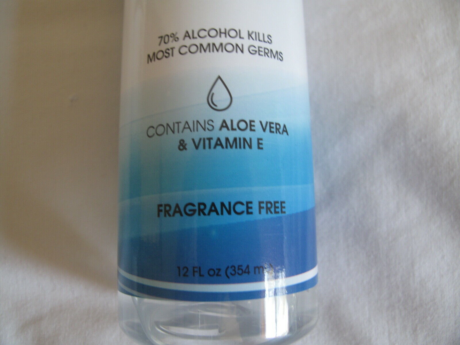 (10) NEW Bottles Defense Zone 12oz Hand Sanitizer 70% Ethyl Alcohol w/Aloe Vit E - Fresh Stock Dated February 2026
