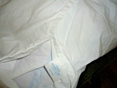 SIMPLY SHABBY CHIC BLUE & WHITE EMBROIDERED BOHO (2) STANDARD PILLOW SHAMS 20X26 - Fresh Stock Dated December 2025