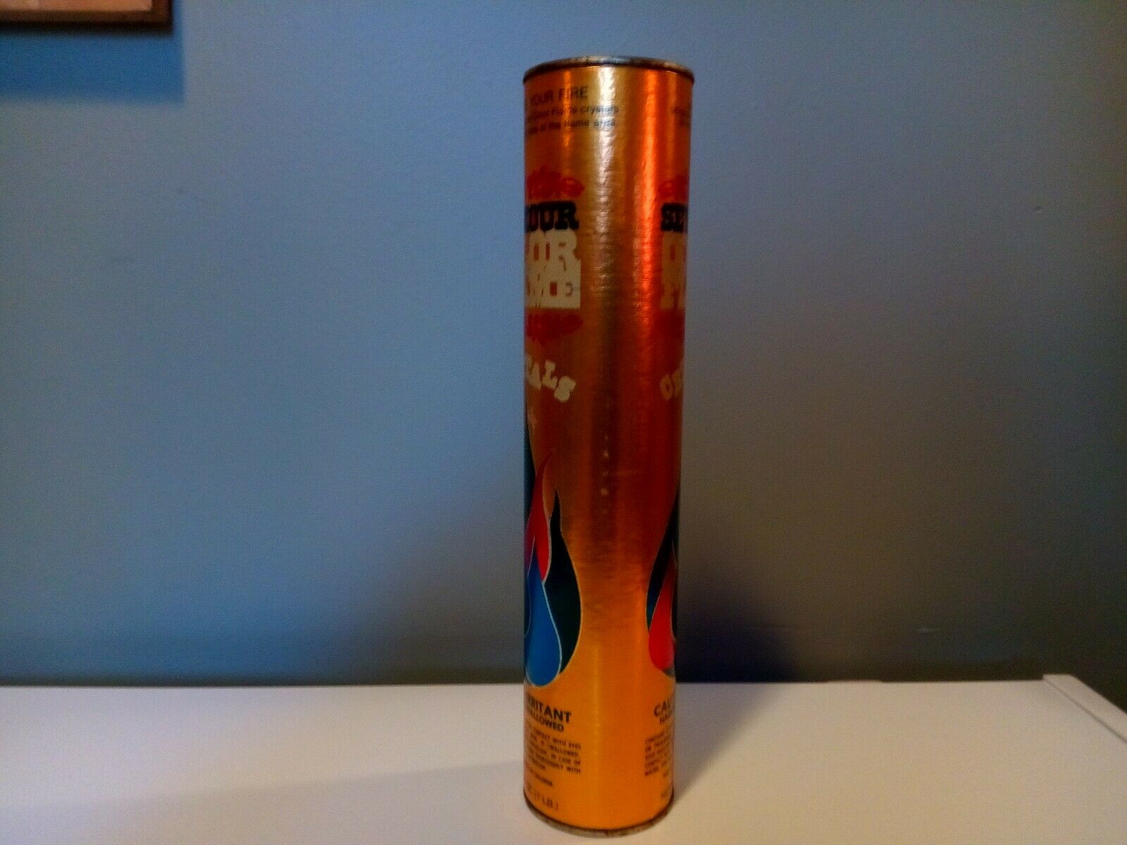 Vintage Romatic Seymour Color Flame Fireplace Crystals16 oz. Canister - Fresh Stock Dated December 2025