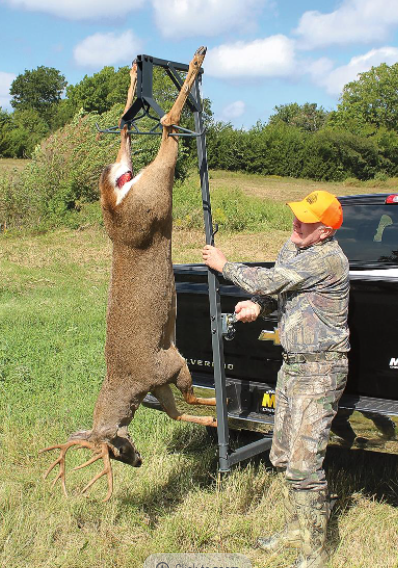 Deer Hoist Winch Lift 360 Swivel Gambrel 2