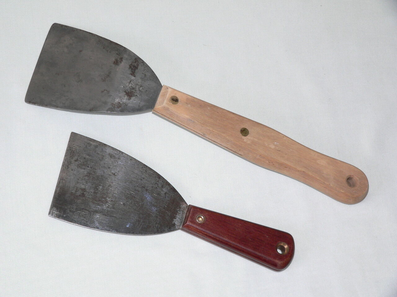 Lot of 2 Burn off Scrapers = 3