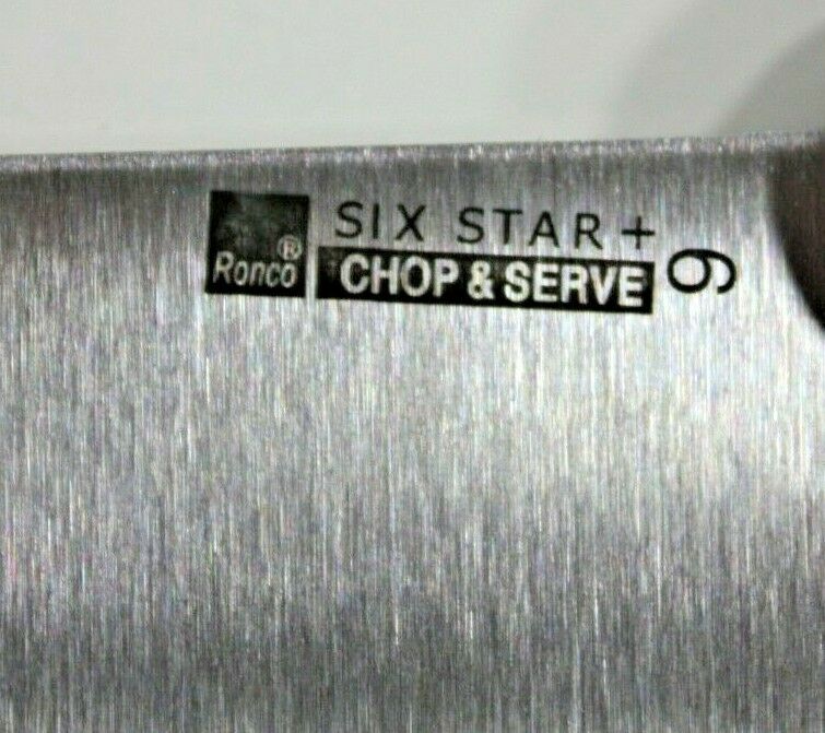 Six Star Stainless Chop and Serve #9 - NEW - Fresh Stock Dated December 2025