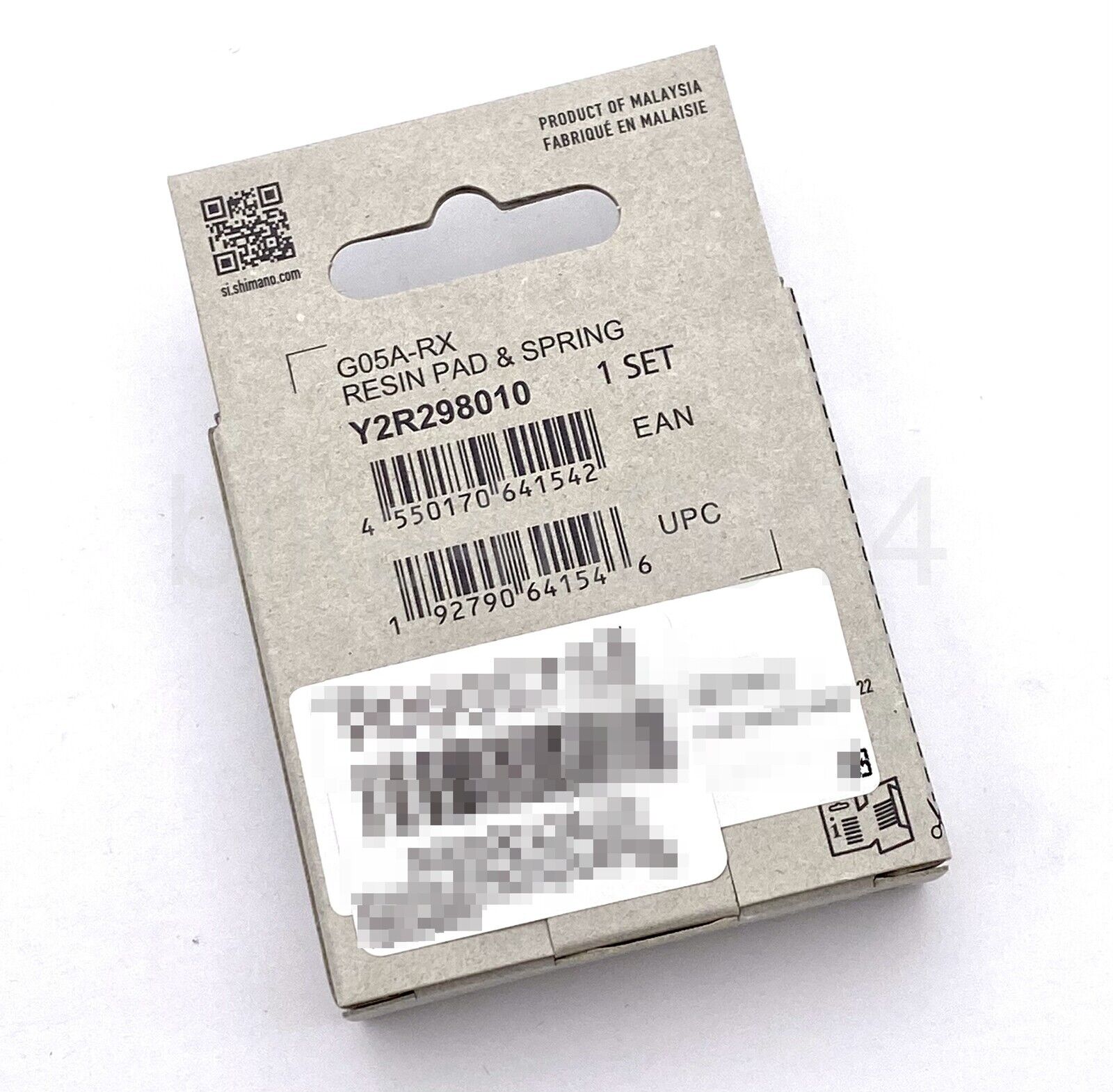 2Pr Shimano G05A Bike Disc Brake Resin Pads For XTR M9100/M9020/XT/SLX M7100 - Fresh Stock Dated February 2026