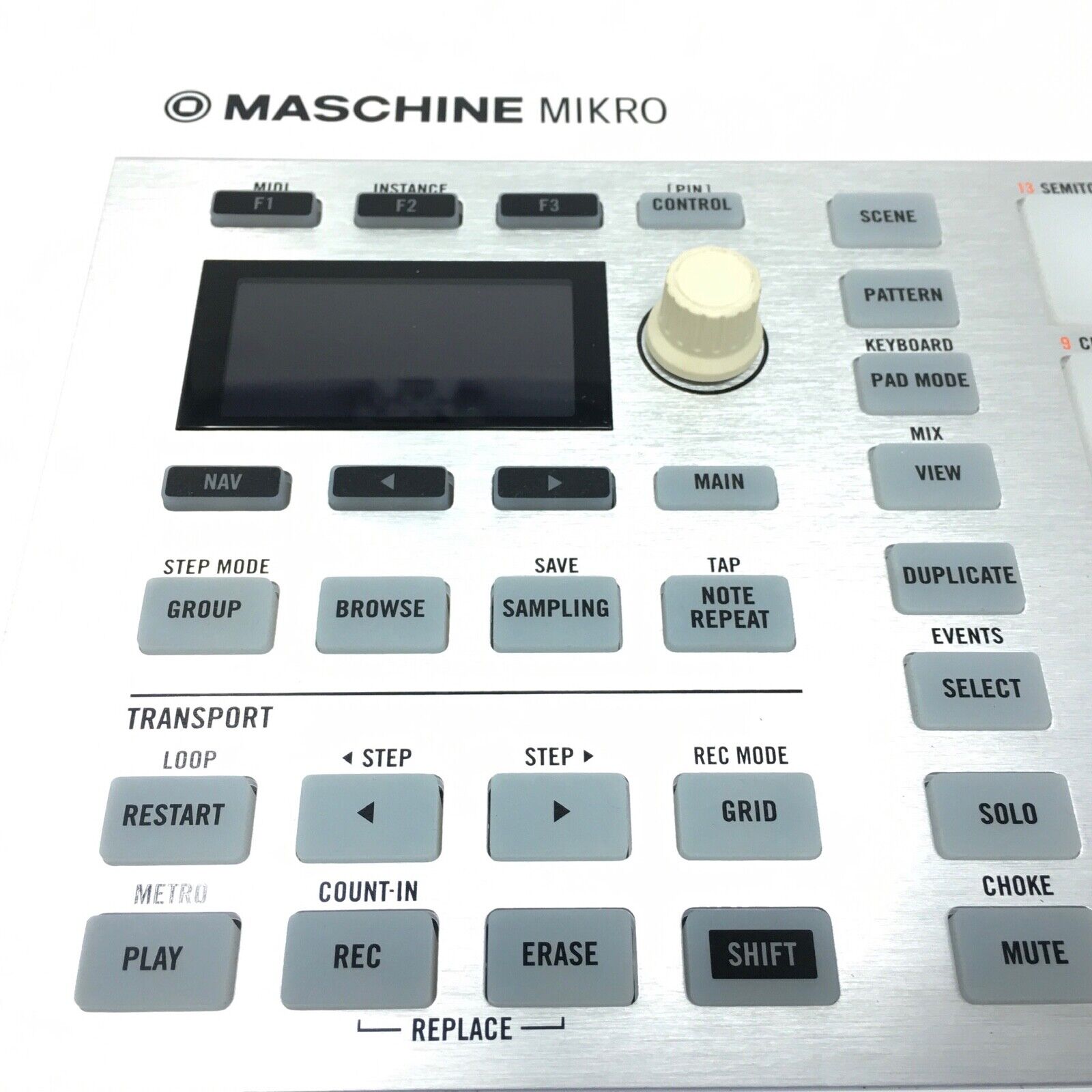Native Instruments - MASCHINE MIKRO MK2 Controller Only (White) - READ - Fresh Stock Dated February 2026