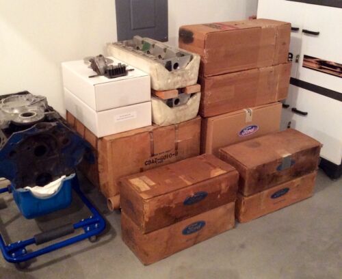 New Boss 429 aluminum valve covers w/ Boss 429 emblems & SS oil filler tubes! - Fresh Stock Dated February 2026