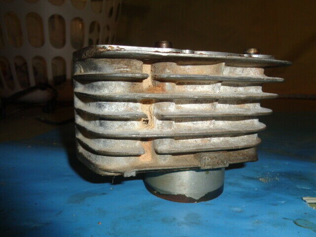 1974 Honda XL125 OEM Cylinder Jug with Piston - Fresh Stock Dated February 2026