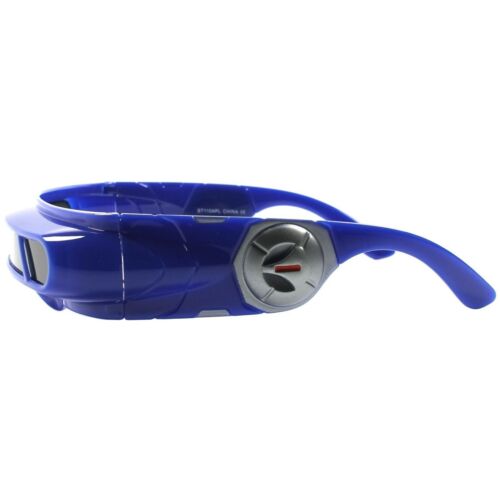 Space Robot Costume Cosplay Party Rave Futuristic Wrap Visor Blue Sun Glasses - Fresh Stock Dated February 2026