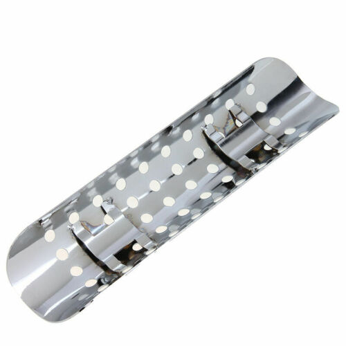 Chrome Exhaust Muffler Pipe Heat Shield Cover Heel Guard For Harley Motorcycle - Fresh Stock Dated February 2026