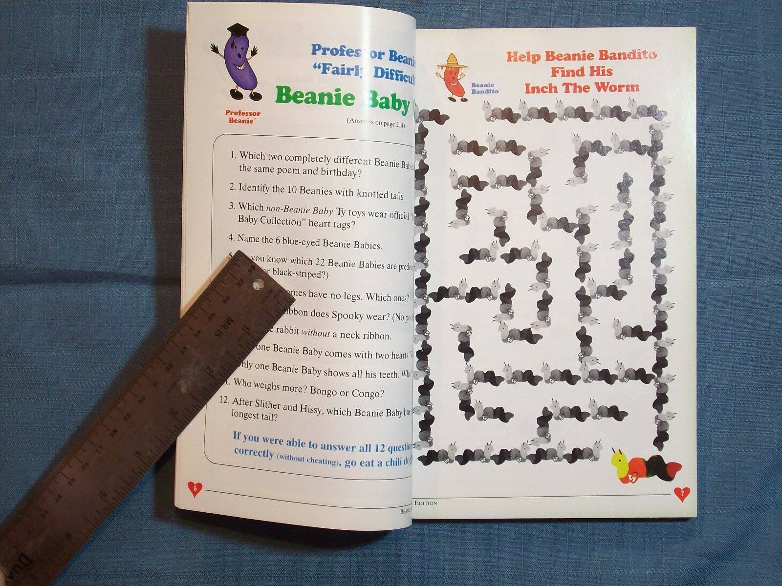 BEANIE BABY HANDBOOK 1998 EDITION BY LES & SUE FOX LYRICS TO THE NEW BEANIE BABY - Fresh Stock Dated December 2025