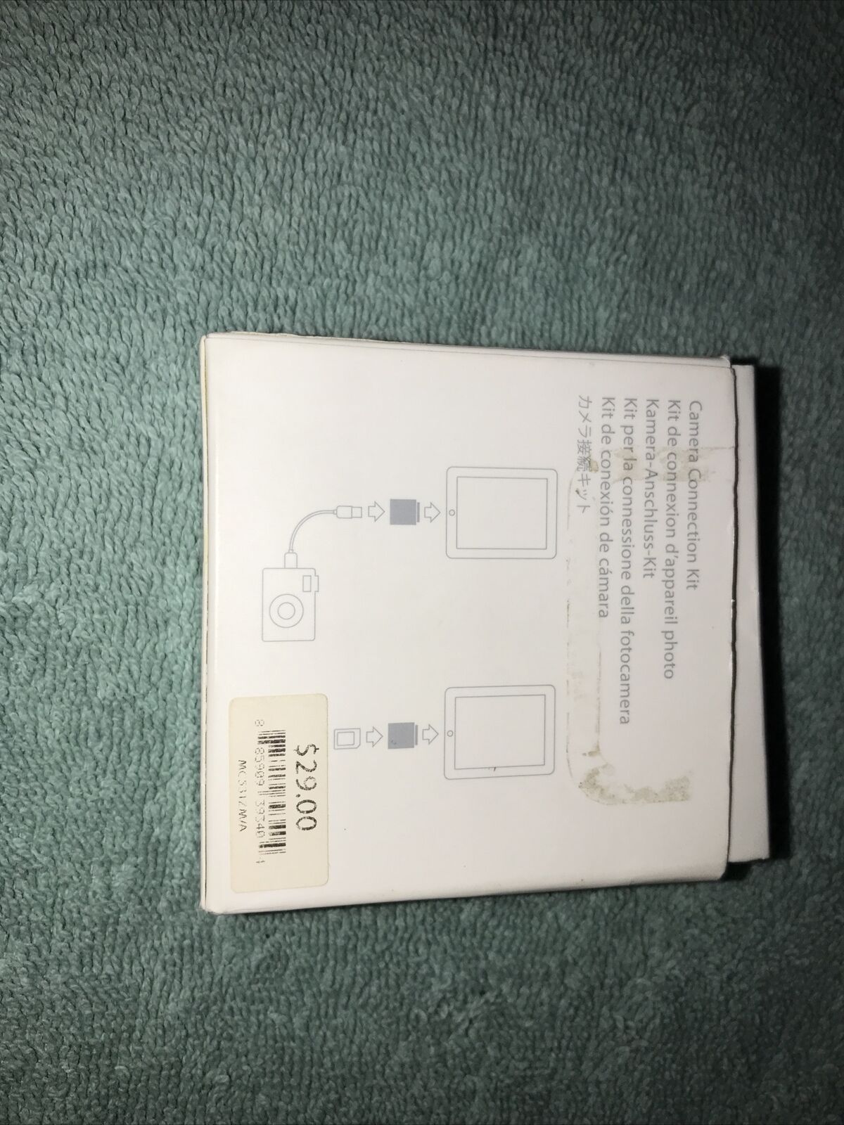 Original Apple iPad Camera Connection Kit (30-Pin) - MC531ZM/A - A1358, A1362 - Fresh Stock Dated February 2026